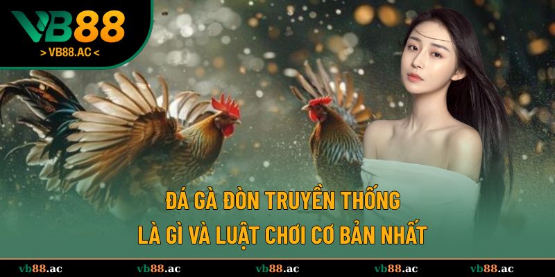 Đá gà đòn truyền thống